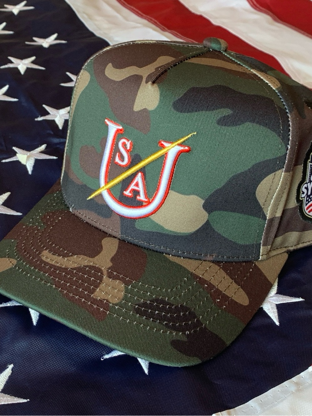 CLEANCUT Syracuse 250-year anniversary USA embroidered hat Camo